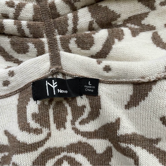 Neve Merino Wool Open Cardigan Sweater - Picture 4 of 7